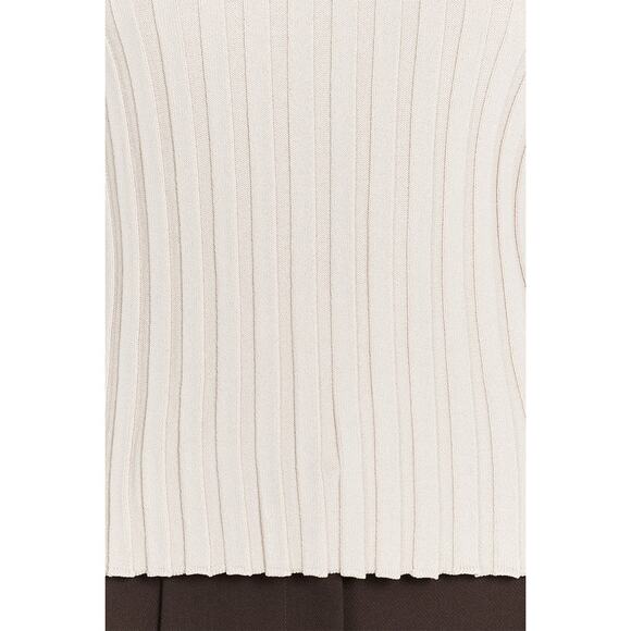 DISSH ADA STONE LONG SLEEVE KNIT TOP size S - Picture 3 of 7